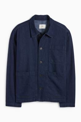 Jeans-Hemdjacke - Relaxed Fit - Kent