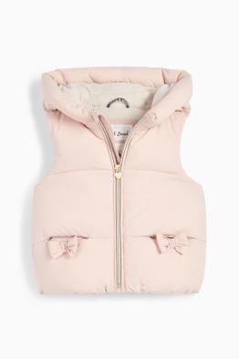 Babybodywarmer met capuchon - waterafstotend