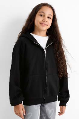 Sweatjacke mit Kapuze