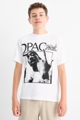 Tupac - Kurzarmshirt