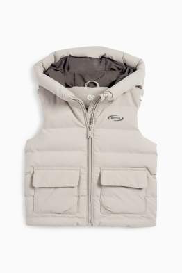 Bodywarmer met capuchon - waterafstotend