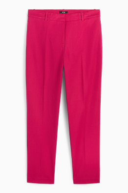 Business kalhoty - mid waist - slim fit