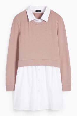 Sweat de grossesse - look 2-en-1