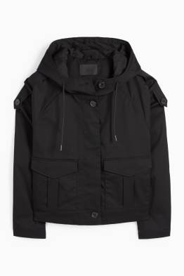 Korte trenchcoat