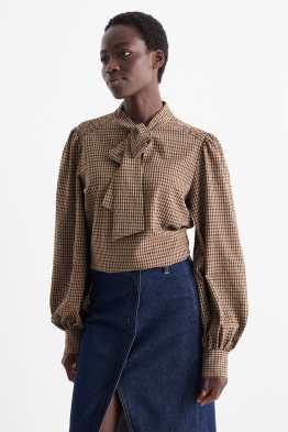 Blouse - check