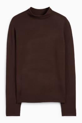 Pull à col roulé