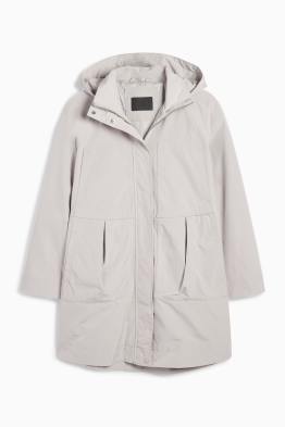 Parka con capucha