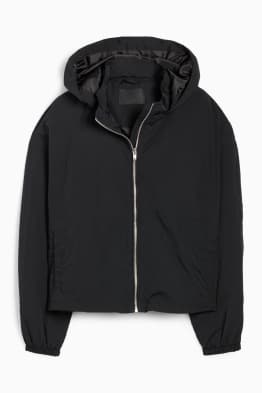 Jacket with hood - water-repellent