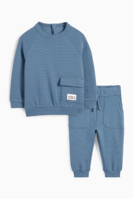 Tenue bébé - 2 pièces - côtelée