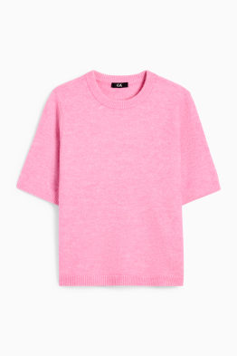 Pull en maille - manches courtes