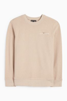 Sweatshirt - textured