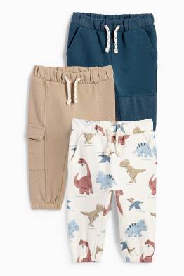 Set van 3 - dinosaurus - babyjoggingbroek