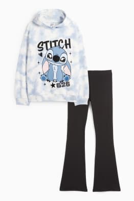 Lilo & Stitch - ensemble - sweat à capuche et flared leggings - 2 pièces