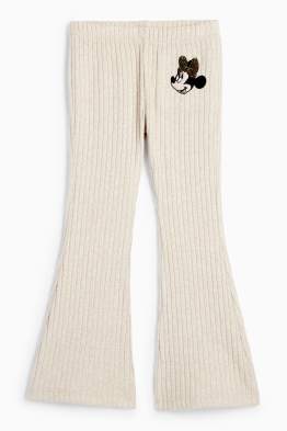 Minnie Maus - Flared Leggings - gerippt