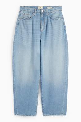 Barrel jeans - high waist