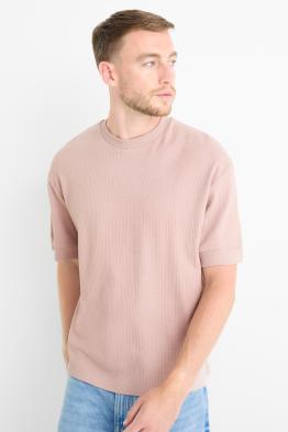 Tričko - relaxed fit - strukturované