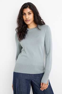 Feinstrick-Pullover