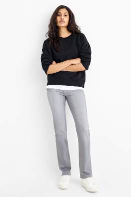 Straight jeans - talie înaltă - LYCRA®