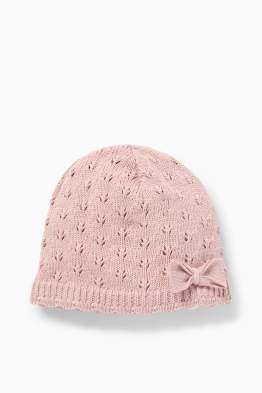 Gorra de punt per a nadó