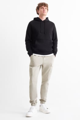 Pantalon cargo - tapered fit