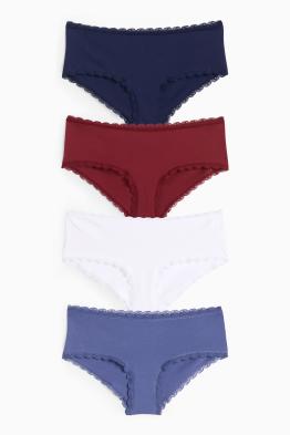 Confezione da 4 - coulotte