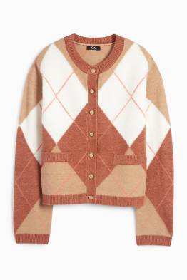 Cardigan - check