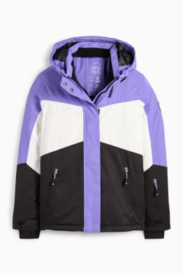 Ski jacket with hood - waterproof