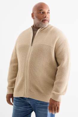 Strickjacke - strukturiert