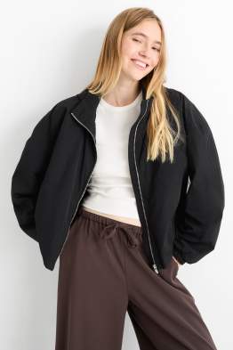 Jacket with hood - water-repellent
