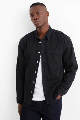 Jeans-Hemdjacke - Relaxed Fit - Kent