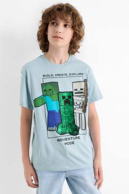 Minecraft - Kurzarmshirt - Glanz-Effekt