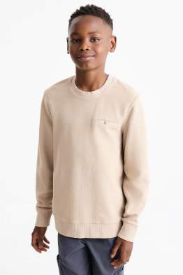 Sweatshirt - textured