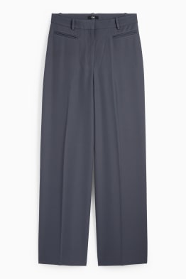 Pantalon de bureau - high waist - relaxed fit