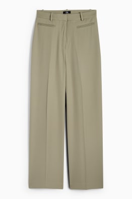 Pantalon de bureau - high waist - relaxed fit