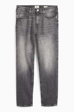 Relaxed tapered jeans - LYCRA®