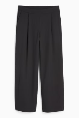 Pantalons de tela - mid waist - straight fit