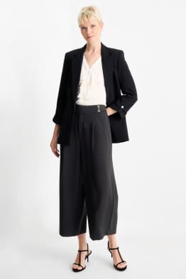 Pantaloni culotte - talie medie - relaxed fit