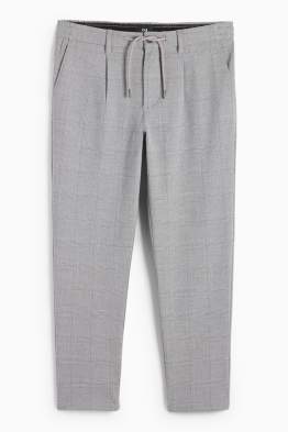Chinos - tapered fit - check