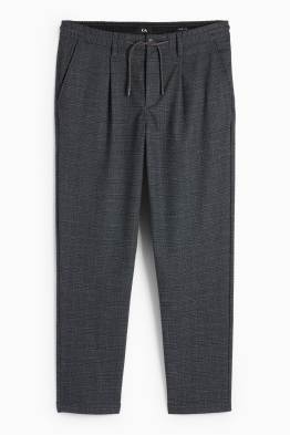 Chino - tapered fit - geruit