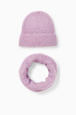 Set - hat and snood - 2 piece