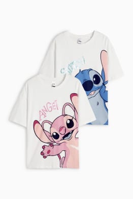 Lot de 2 - Lilo et Stitch - T-shirts