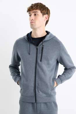 Sportvest met capuchon
