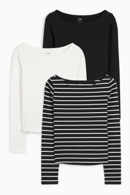 Set van 3 - longsleeve