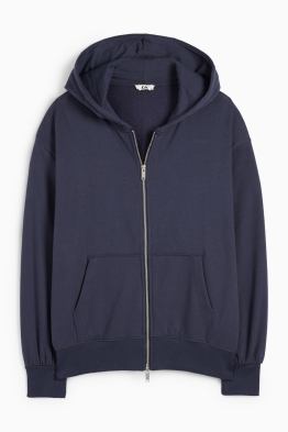 Sweatvest met capuchon