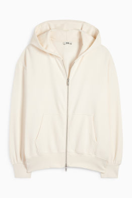 Sweatvest met capuchon
