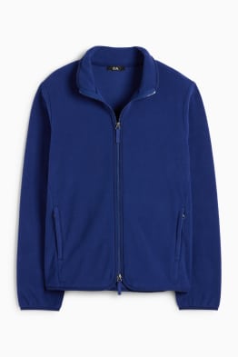 Felpa di pile con zip basic