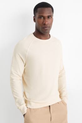 Camiseta de manga larga - con textura