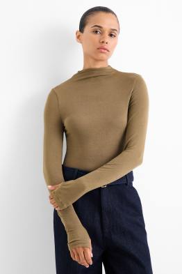 Tricou cu mânecă lungă basic