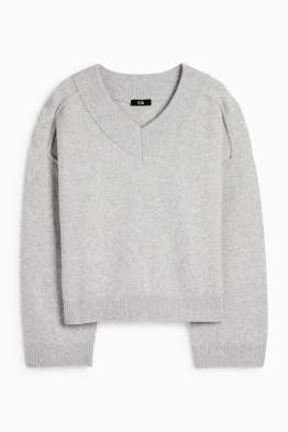 Jersey con escote en pico