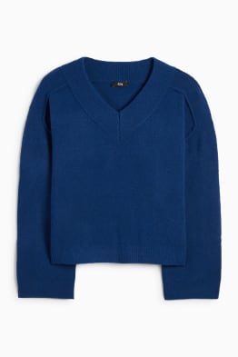 Maglione con scollo a V